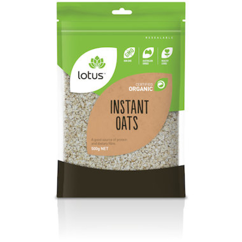 Organic Instant Oats 500g by LOTUS